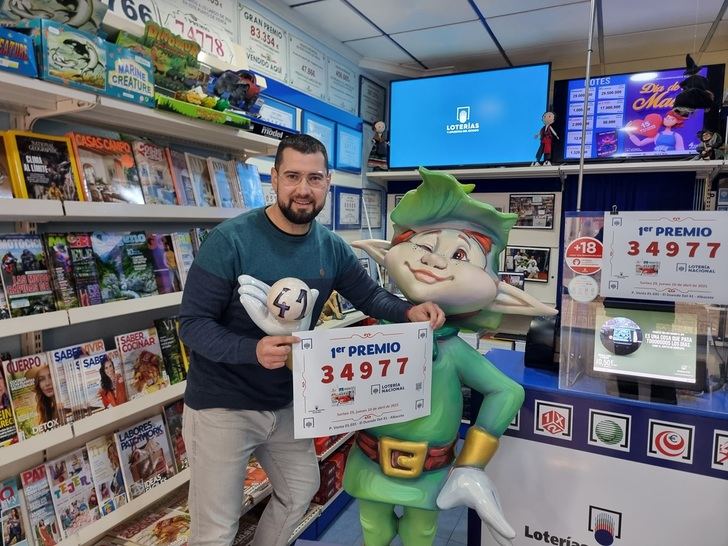 El número 34977 se lleva el Primer Premio del Sorteo 29 con 300.000 euros en Albacete
