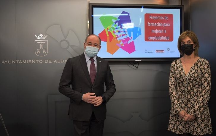 El Ayuntamiento de Albacete y CCOO firman un protocolo para mejorar la empleabilidad a través de proyectos formativos