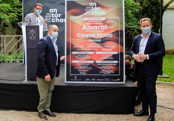 Amaral y Coque Malla encabezan el 'Antorchas Festival' de Albacete del 18 al 20 de junio
