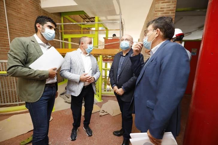Junta y Ayuntamiento de Albacete siguen colaborando en la mejora de los centros educativos