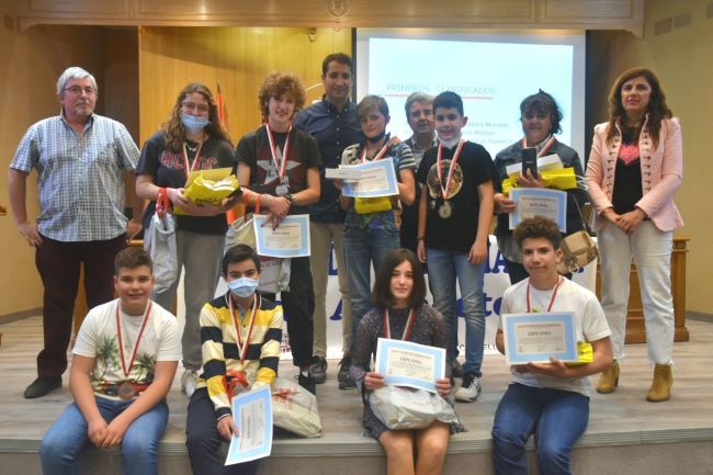 Ángel Villora, Belén Andújar, Jimena Molina y Adrián Sierra se alzan ganadores de la Olimpiada Matemática de Albacete