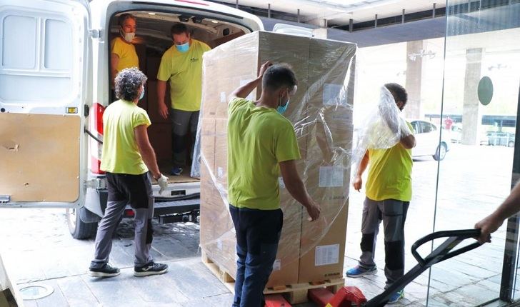 Castilla-La Mancha llega a los 52,5 millones de artículos de protección enviados a los centros sanitarios