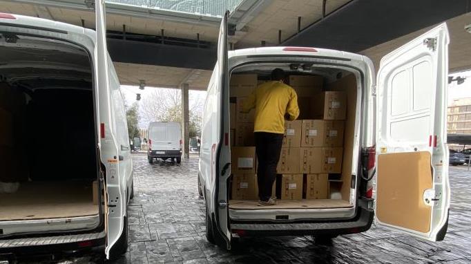 600.000 artículos de protección han recibido esta semana en Castilla-La Mancha los profesionales sanitarios