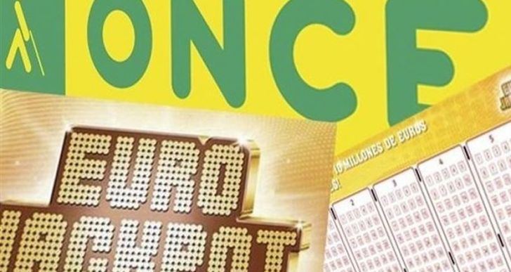 El Eurojackpot de la ONCE y el cupón del domingo dejan un premio de 1.239.914 euros en Caudete y Ocaña