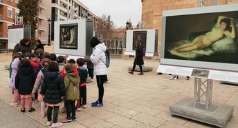 La exposición ‘El Prado en las calles’ se despide tras una excelente acogida en Albacete