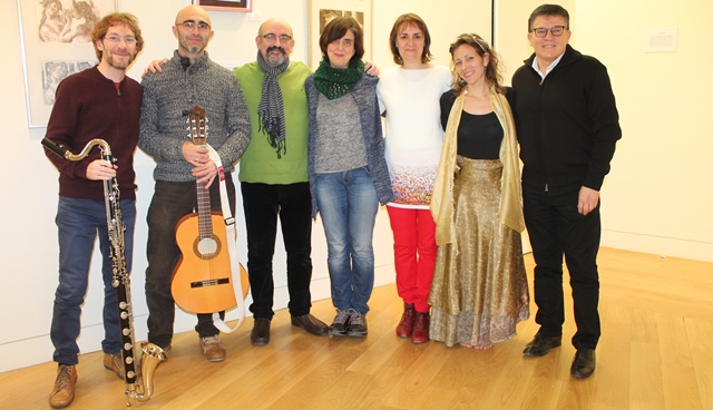 La obra pictórica de Beatriz Sanz Alonso se expone en Casa Perona de Albacete