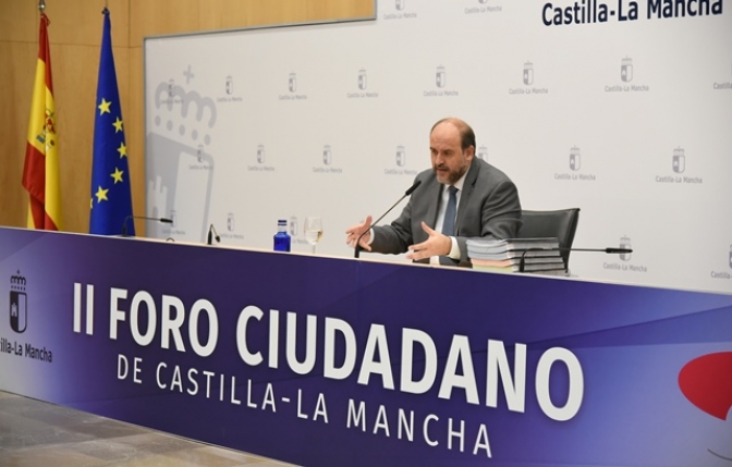 La Junta de Castilla-La Mancha entiende que ha cumplido los compromisos asumidos en un 58%