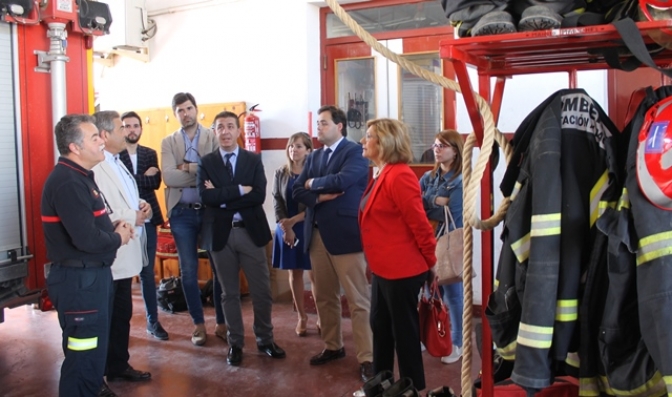 La “seguridad” de los bomberos del SEPEI en la provincia de Albacete será “prioritaria” en las inversiones del próximo año
