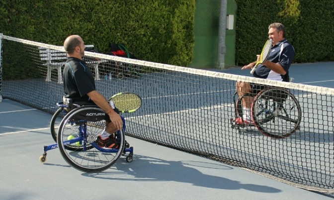 Álvaro Illodre y Juan José Rodríguez alcanzaron las semifinales del Ciudad de Albacete de tenis en silla de ruedas