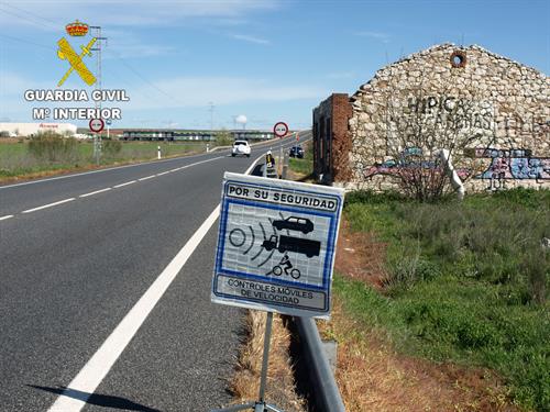 La Guardia Civil de Motilla del Palancar (Cuenca) investiga a una persona por conducir a 226 km/h