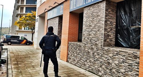 Dos detenidos en Guadalajara por un delito de robo con fuerza en un bar de la ciudad