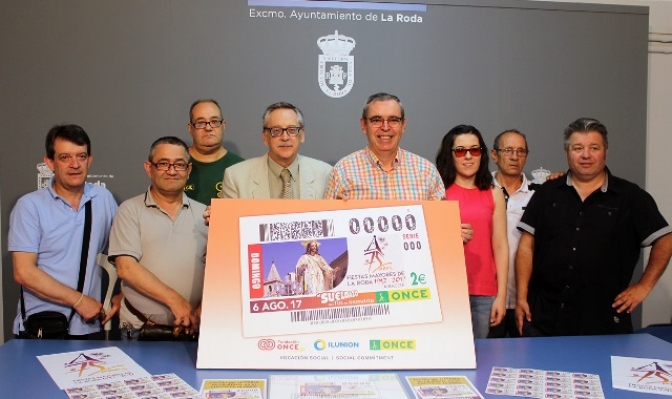 El 75 aniversario de las Fiestas Mayores de La Roda ya tiene cupón de la ONCE