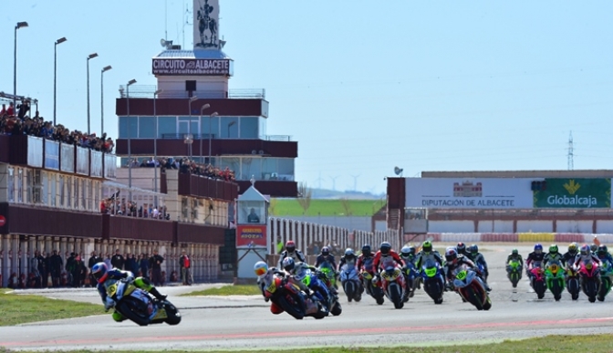 Mucho nivel y emoción en el inicio del Campeonato Castellano-Manchego de velocidad, en Albacete