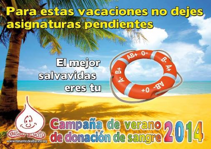 La Hermandad de Donantes de Sangre presenta su cartel para la campaña de donación de sangre de este verano