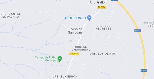 Fallece un hombre de 70 años tras ser atropellado por un camión en El Viso de San Juan (Toledo)