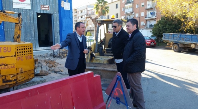 Comienzan las obras municipales del acceso al barrio de la Estación de Hellín, con valor de cerca de 60.000 euros