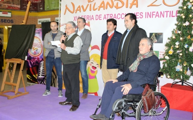 Reconocimiento de la Asociación de Industriales Feriantes de Albacete al jugador albaceteño Andrés Iniesta