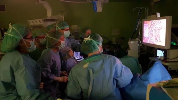 Cirujanos del Hospital Mancha Centro de Alcázar imparten un programa de formación en cirugía laparoscópica de colon