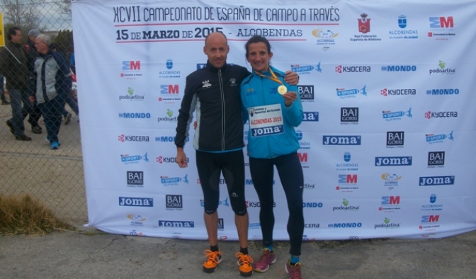La atleta rodense María José De Toro, campeona de España en Campo a Través