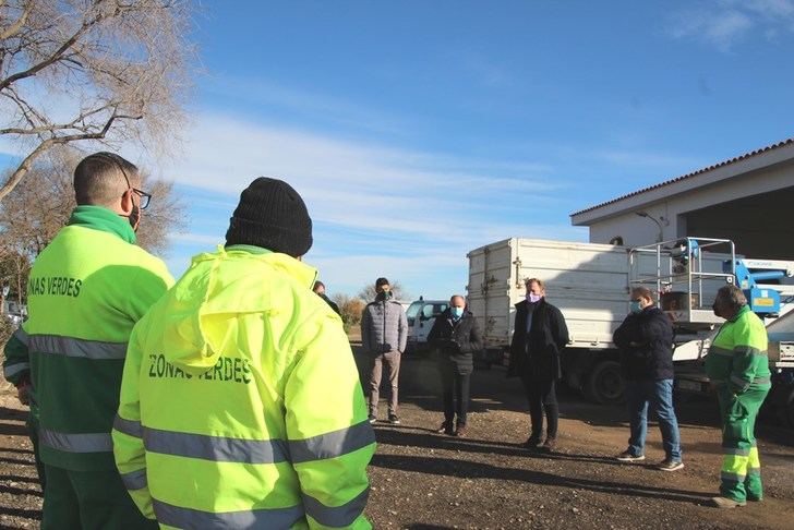 El Ayuntamiento de Albacete reconoce la labor de los 130 trabajadores de mantenimiento de zonas verdes