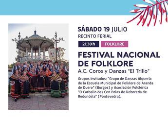 El Festival Nacional de Folklore ilumina el Recinto Ferial con música y danza tradicionales este 19 de julio