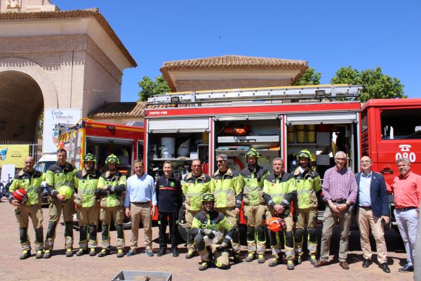 Los bomberos de Albacete, reconocidos como uno de los mejores servicios contra incendios de España