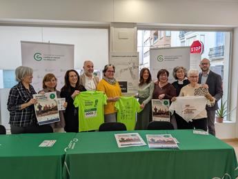 La Diputación de Albacete apoya la 10ª Ruta Pantanera en Almansa por la investigación contra el cáncer