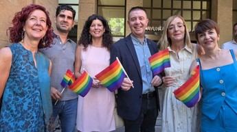 La Diputación de Albacete celebra el Orgullo 2026 con un mensaje de igualdad en su fachada