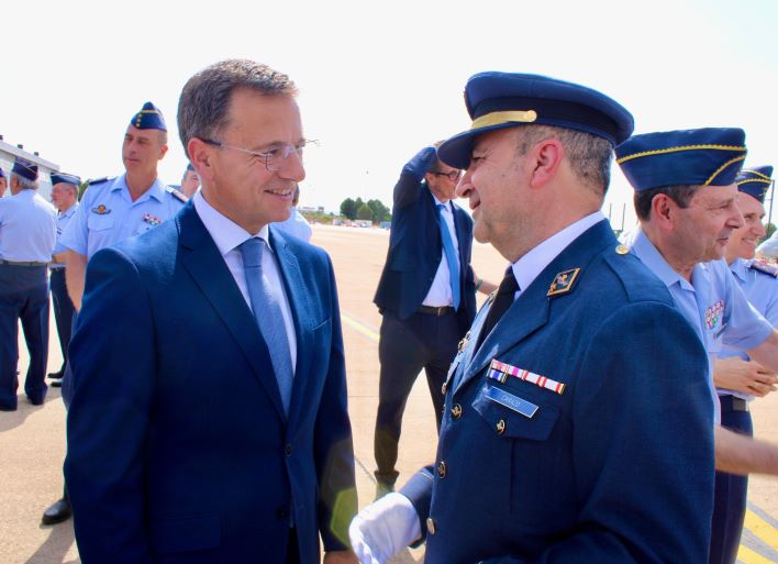 El Coronel Óscar Carazo asume el mando de la Maestranza Aérea de Albacete