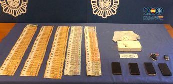 Tres personas detenidas por tráfico de drogas con un kilogramo de cocaína incautado en Talavera de la Reina