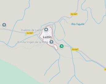 Muere un motorista tras colisionar con un turismo en Luzón (Guadalajara)