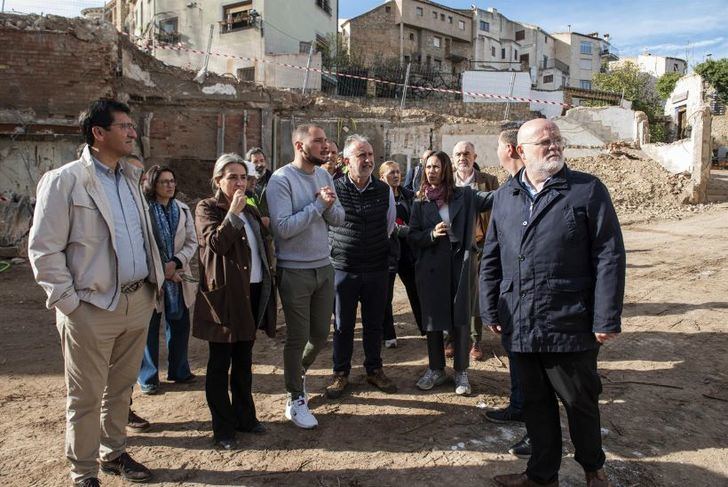 El ministro Ángel Víctor Torres visita Letur tras las devastadoras inundaciones del 29 de octubre