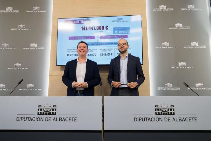 Santi Cabañero presenta un presupuesto de 141.4 millones de euros para la Diputación de Albacete en 2025