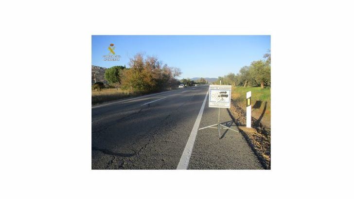 Exceso de velocidad en Ciudad Real: Guardia Civil identifica a conductor que triplicó el límite permitido