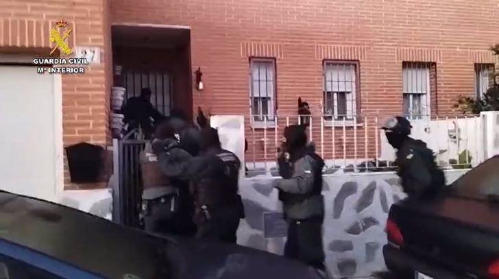 Desarticulado grupo criminal en Toledo: la Guardia Civil arresta a cinco individuos tras la Operación Burdisso