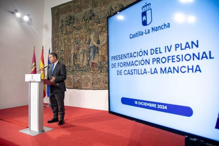 García-Page presenta el IV Plan de FP en Castilla-La Mancha