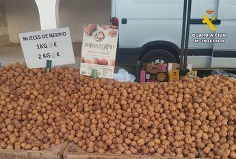 Operación Delta India: Seprona de Albacete denuncia la venta ilegal de nueces de Nerpio