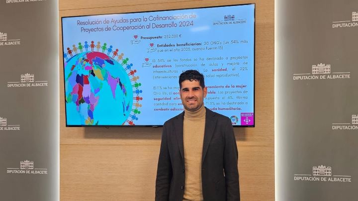 La Diputación de Albacete destina 232.000 euros a 20 entidades para proyectos de cooperación internacional en 2024