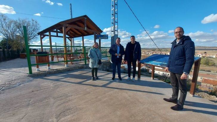 Santiago Cabañero visita San Pedro para supervisar inversiones de más de 454.000 euros en 2024