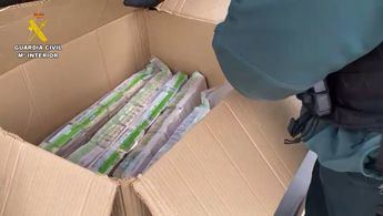 Detenido un hombre en Chinchilla con 35 kilos de hachís en un operativo de la Guardia Civil
