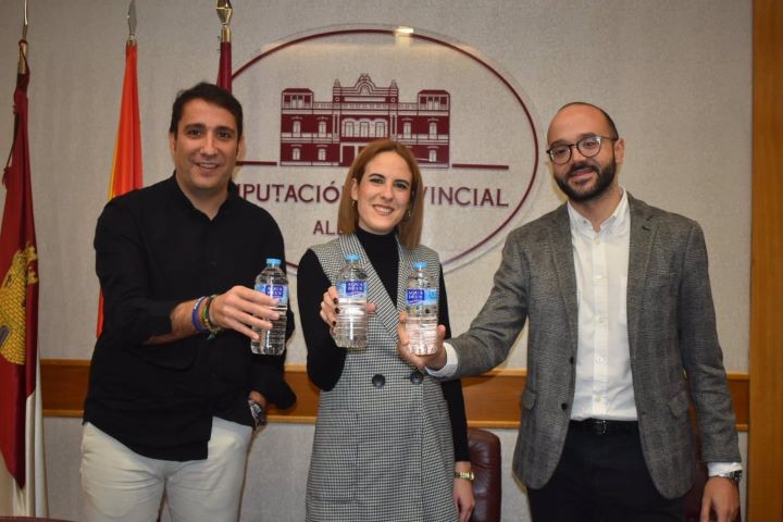 Aquadeus y Diputación de Albacete firman acuerdo para suministrar 110.000 botellas de agua en Circuitos Deportivos