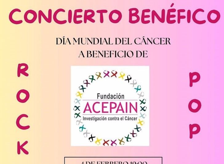 Concierto solidario en Albacete por el Día Mundial del Cáncer: Acepain busca recaudar fondos para la investigación oncológica