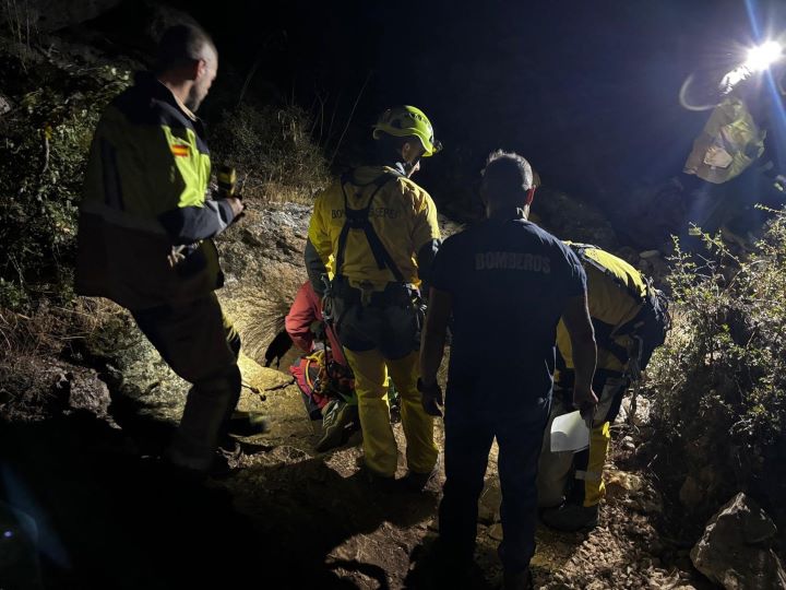 Espeleólogo desaparecido en Riópar logra salir por su cuenta tras seis horas de incertidumbre