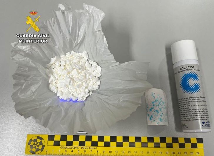Detenidos dos hombres en Albacete por tráfico de drogas tras incautar 32 gramos de cocaína