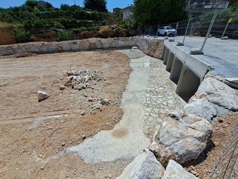 Avanza la reconstrucción de drenajes en Elche de la Sierra y Yeste tras los daños por DANA