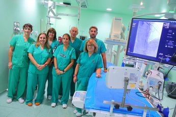 La Unidad de Hemodinámica del Hospital Virgen de la Luz supera los 2.000 cateterismos desde su apertura en 2019