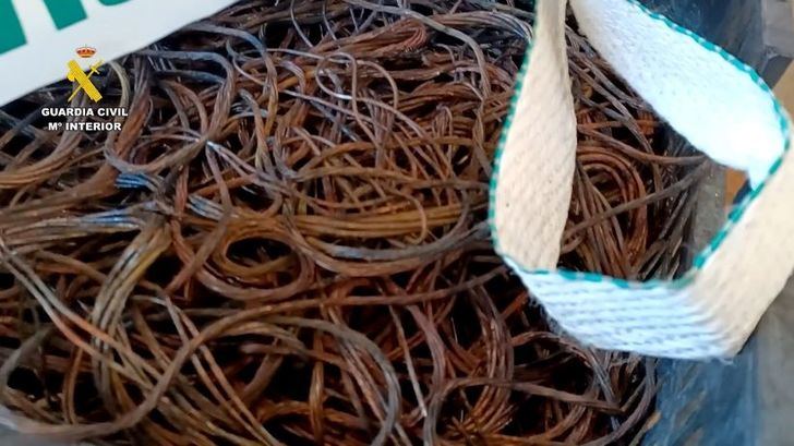 Desarticulado un grupo criminal dedicado al robo de cobre en Alicante y Albacete