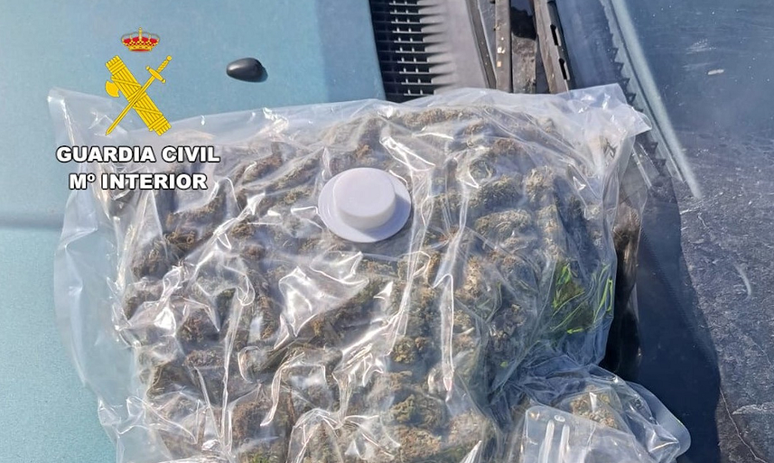 Detenido un hombre de 40 años en Albacete por tráfico de drogas con 400 gramos de cannabis sativa