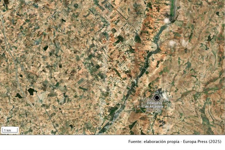 Hallan restos de un hombre de 67 años con signos de violencia en Villanueva de Alcardete, Toledo