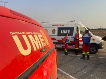 La UME se moviliza en Ciudad Real por lluvias y crecidas de ríos